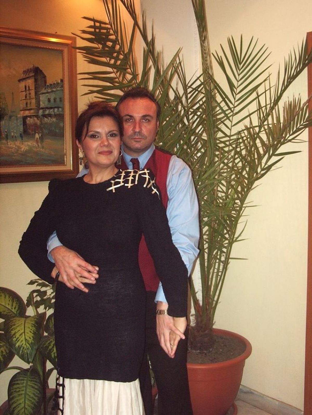 Natașa Raab și soțul ei, Val Guțul