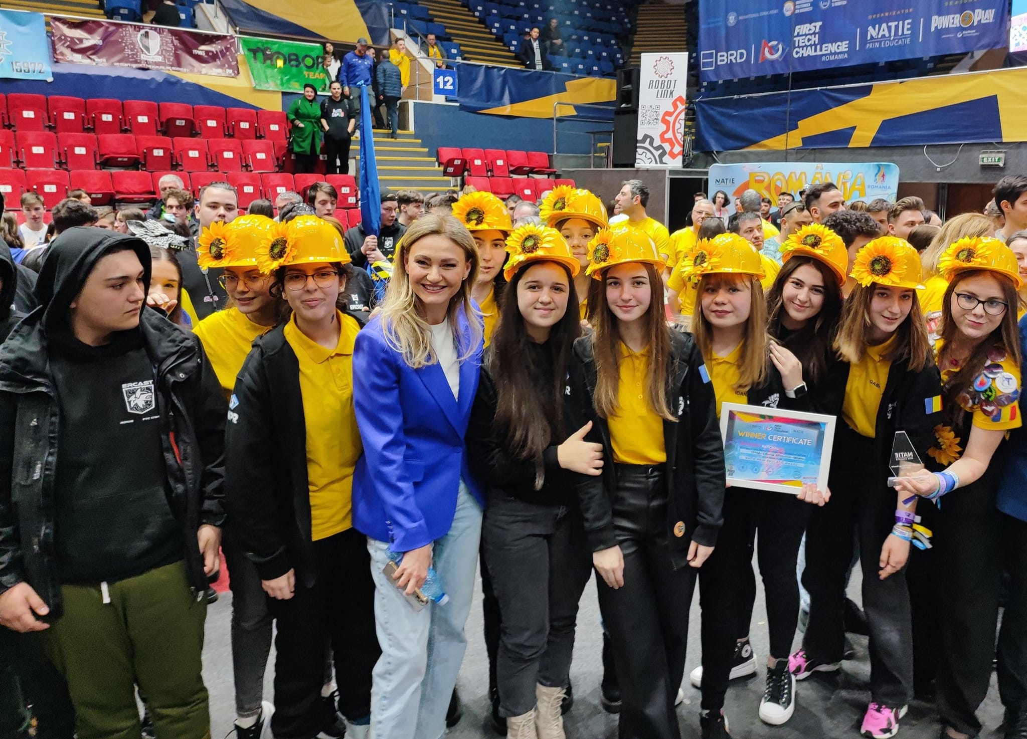 Esentza Revolution este singura echipă feminină de robotică de la Campionatul Național din acest an