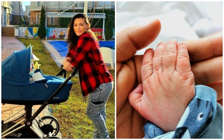 Cătălina Ponor, prima imagine cu băiețelul ei. Fotografie adorabilă cu micuțul său, în vârstă de 2 luni