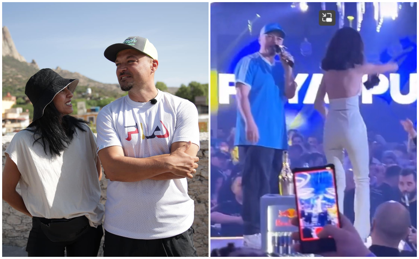 Ce a făcut Puya, în momentul în care o fană a urcat pe scenă lângă el