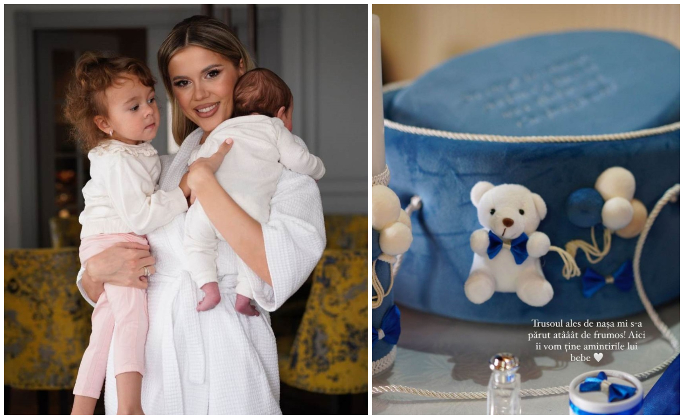 Ce nume special a ales Emily Burghelea pentru fiul său