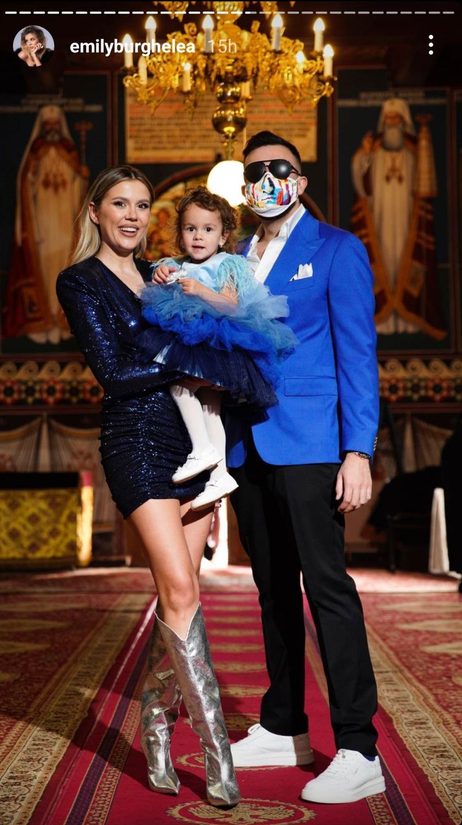 Ce nume special a ales Emily Burghelea pentru fiul său