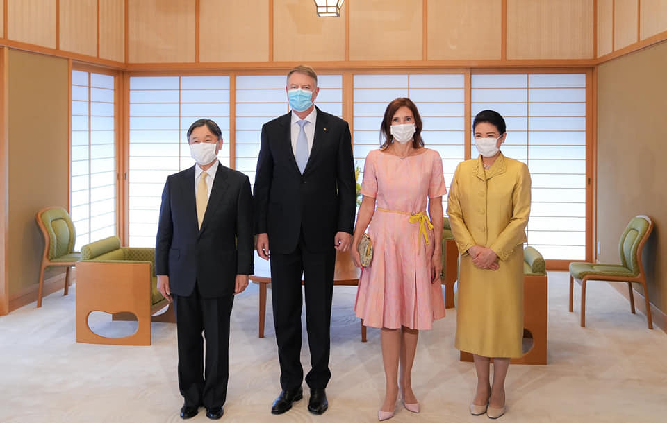 Ce rochie a purtat Carmen Iohannis în Japonia