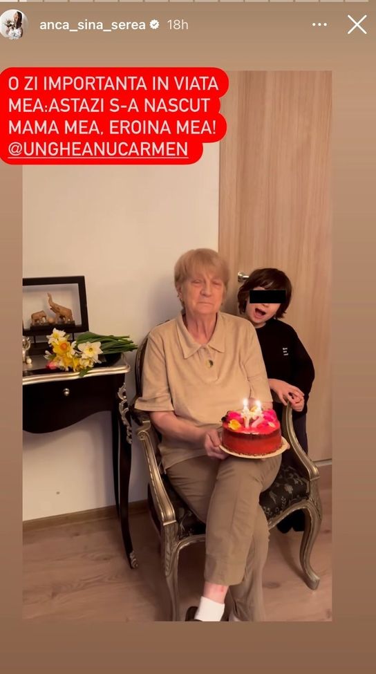 Cum arată mama Ancăi Serea