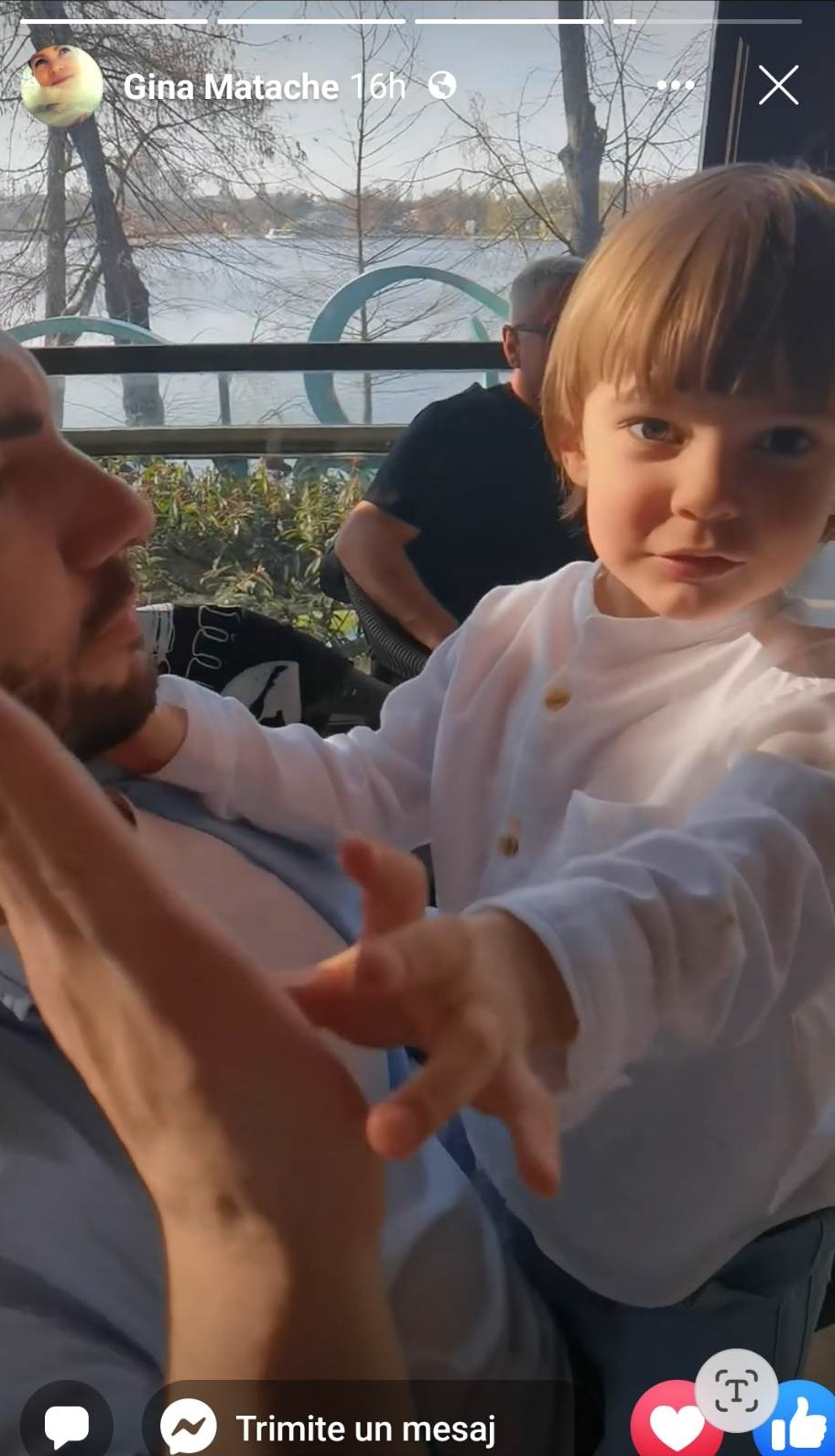 Cum și-a sărbătorit Gina Matache nepotul