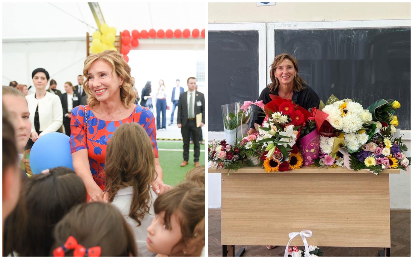 Imagini inedite cu Carmen Iohannis