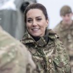 Kate Middleton, în ținută militară