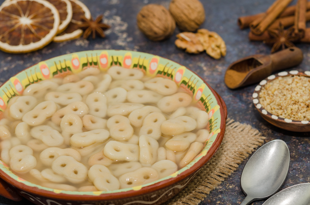 Mucenici muntenești fierți