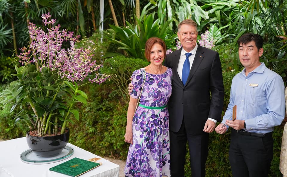 Rochia cu care Carmen Iohannis a făcut furori în Singapore