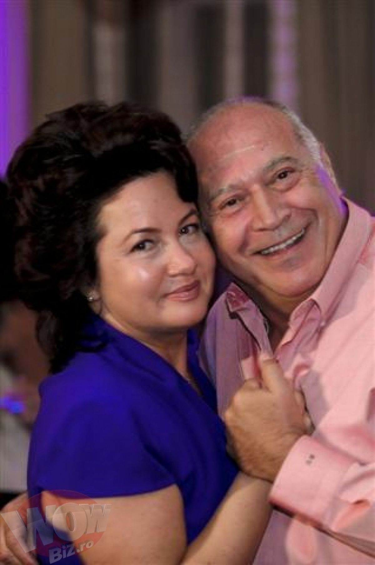 Dan Voiculescu și soția sa, Liana