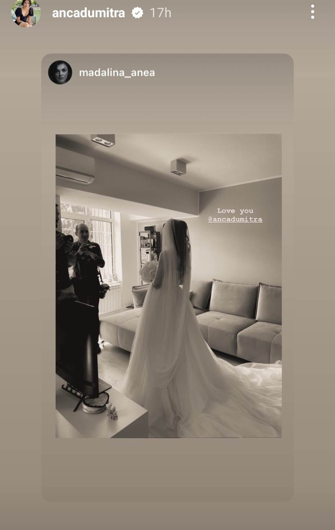 Anca Dumitra, Geanina din Las Fierbinți, s-a căsătorit Sursa FOTO: Instagram Anca Dumitra