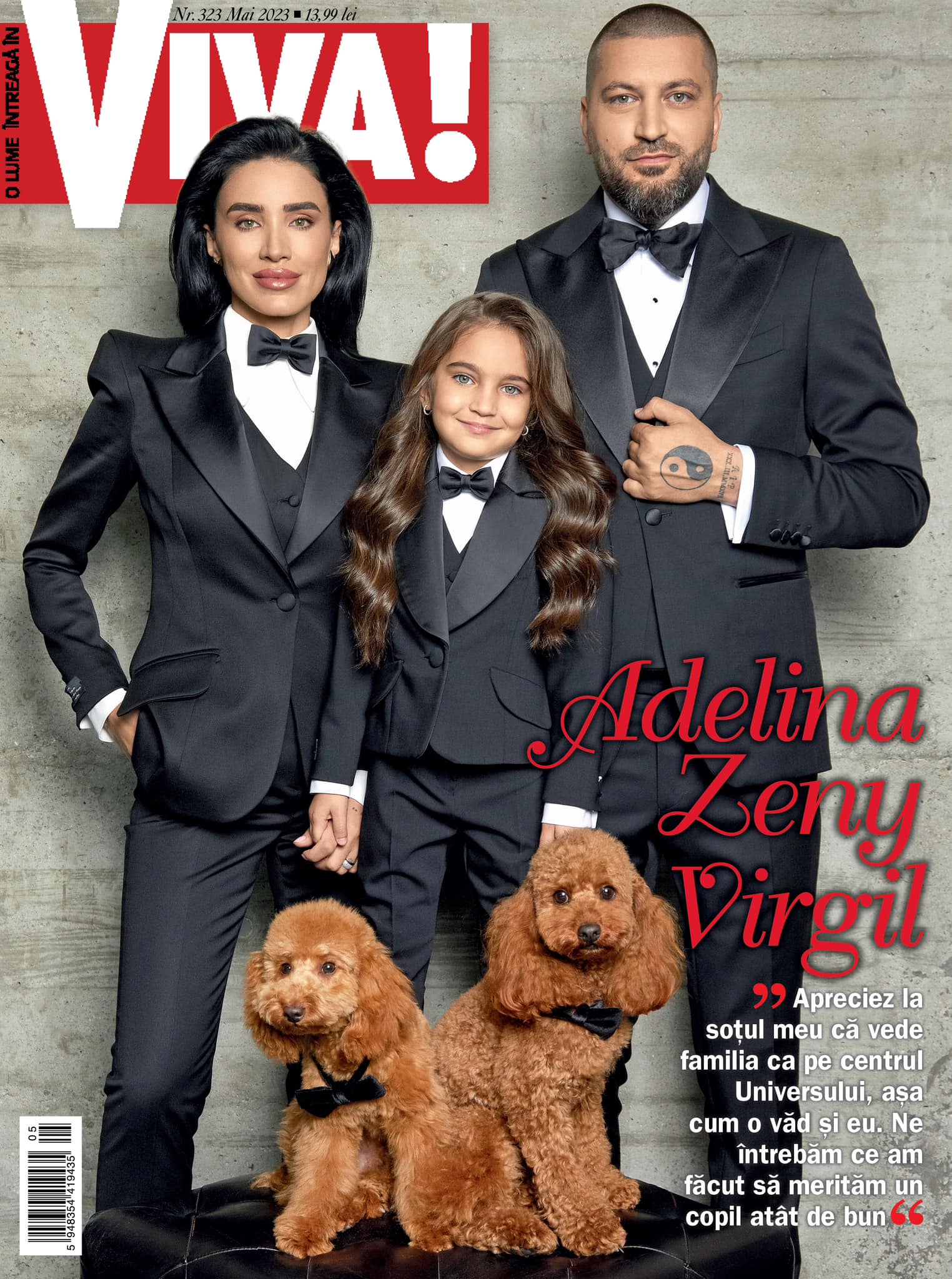 Adelina Pestrițu și familia sa, fotografie de colecție. Cum arată Zeny, la aproape 5 ani. E absolut superbă FOTO