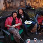 Adriana Bahmuțeanu și iubitul ei, George Restivan