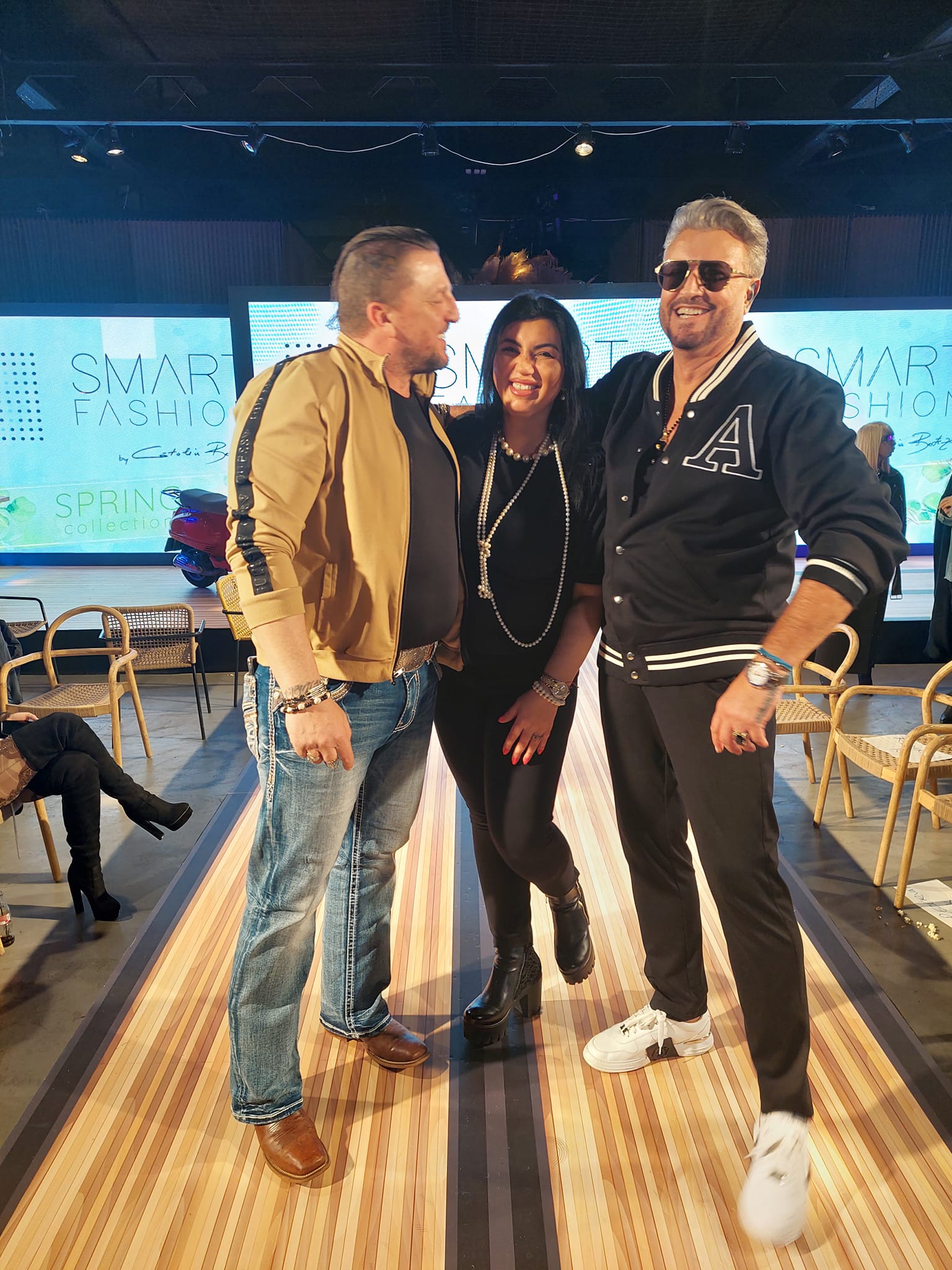 Adriana Bahmuțeanu, iubitul ei și Cătălin Botezatu