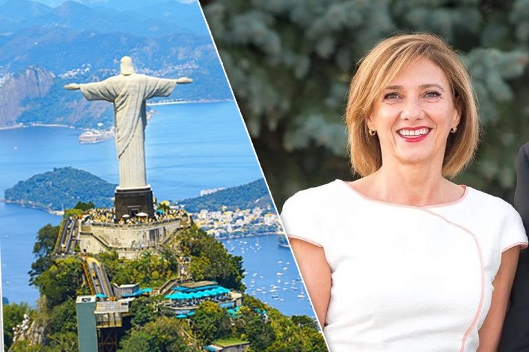 Carmen Iohannis, apariție inedită la întâlnirea din Brazilia. Prima Doamnă a atras toate privile cu rochia purtată FOTO