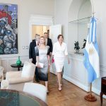 Ce ținută elegantă a purtat Carmen Iohannis la vizita oficială din Argentina. Imaginile fac furori