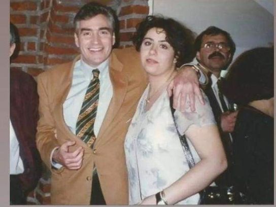 Cum arăta Oana Roman, la 20 de ani. Vedeta apare alături de tatăl ei într-o imagine de colecție