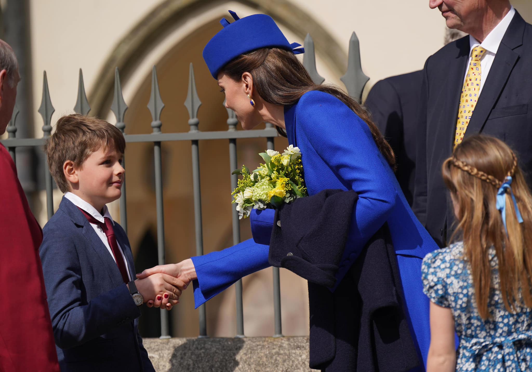 Cum și-a făcut apariția Kate Middleton la slujba de Paște