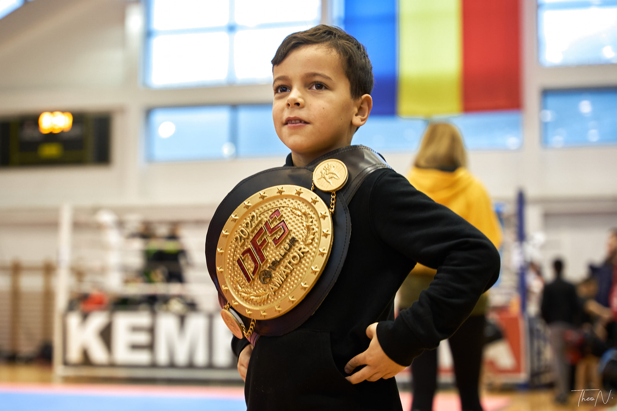 Fiul lui Andrei Stoica este campion la lupte spre disperarea mamei sale 2