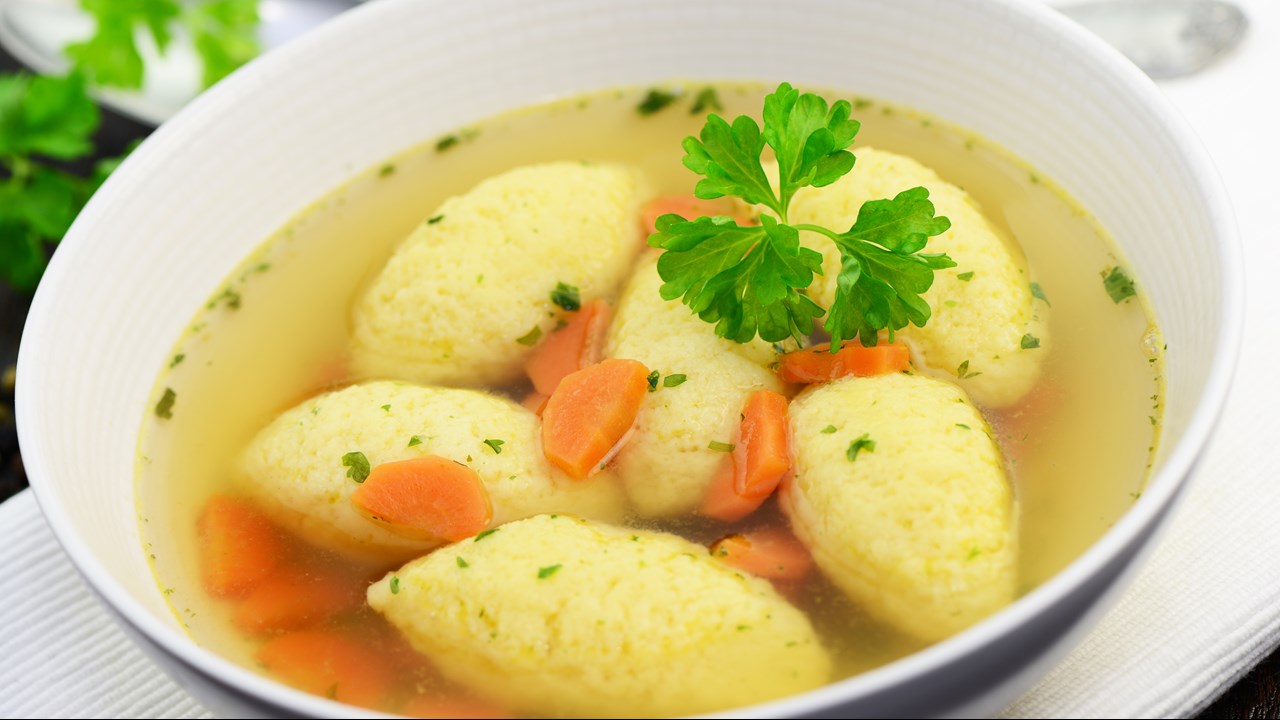 Găluște pufoase de griș