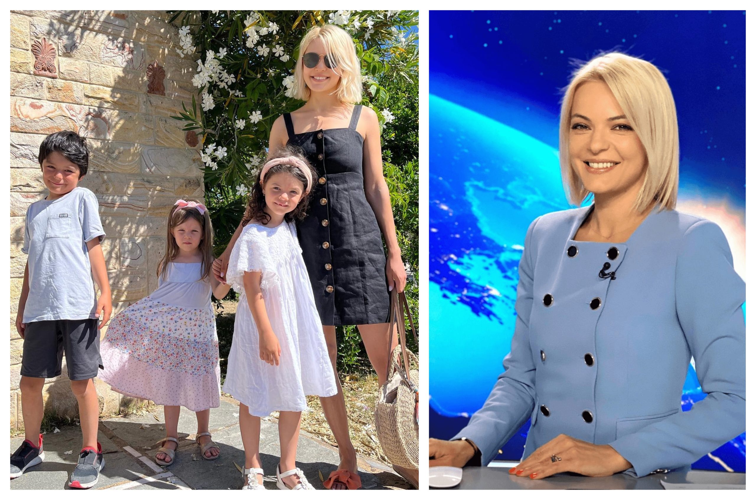 Lavinia Petrea vopsește ouăle alături de copiii ei după o rețetă moștenită din generații