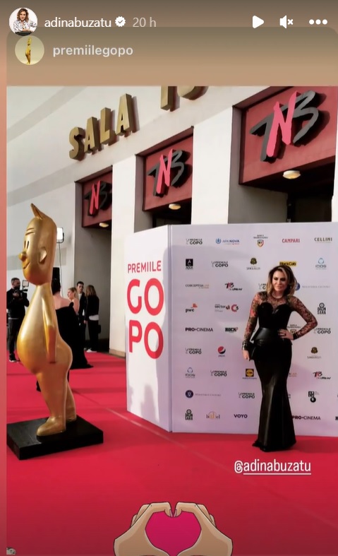 Obiectul vestimentar cu care Adina Buzatu a facut senzatie la Premiile Gopo 2023. Il are de la Razvan Ciobanu Cred ca l-am purtat de 200 de ori 1