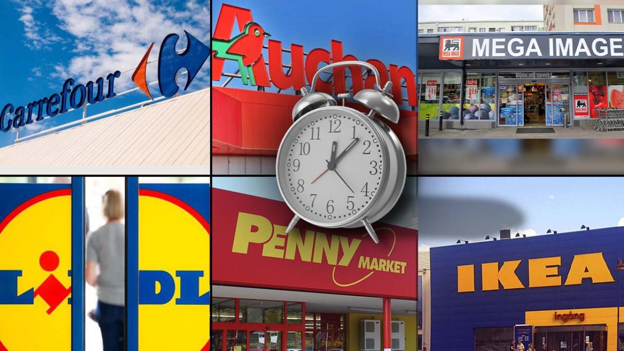 Program Paște 2023 Kaufland, Lidl, Carrefour, Auchan, Profi, Penny și
