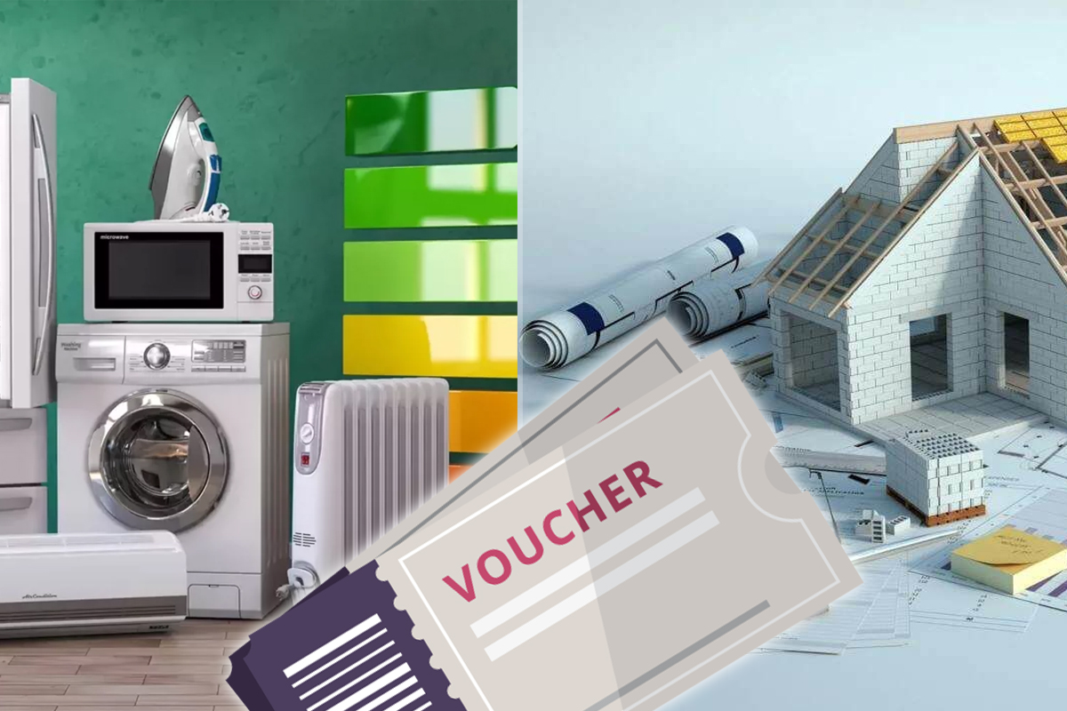 Românii care pot primi vouchere pentru renovarea locuinței și schimbarea electrocasnicelor