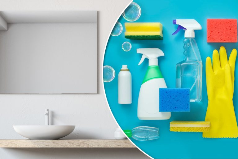 Soluția care te ajută să cureți perfect oglinda din baie. E la îndemâna oricui, se face din ingrediente banale