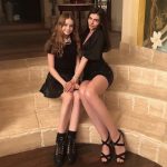 Irina Columbeanu și mama ei, Monica Gabor