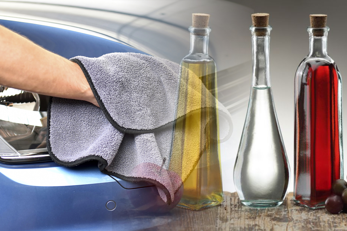 A turnat oțet în apa cu care a șters farurile mașinile și în câteva minute s-a întâmplat ceva fabulos. E trucul momentului pentru toți șoferii