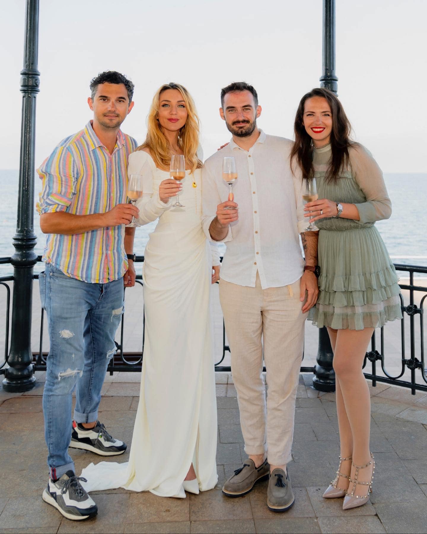 Ana Odagiu s-a căsătorit. Primele imagini de la cununia cu Conrad Mericoffer. Actrița a strălucit în această rochie