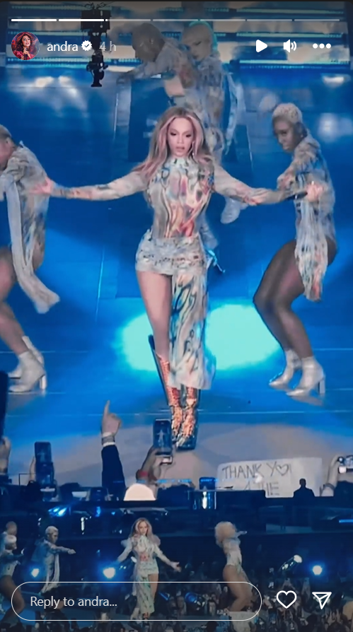 Andra, în lacrimi. Momentul care a emoționat-o profund: “E greu de povestit ce am simțit”