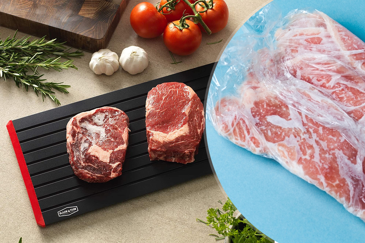 Cum poți dezgheța carnea în doar 5 minute