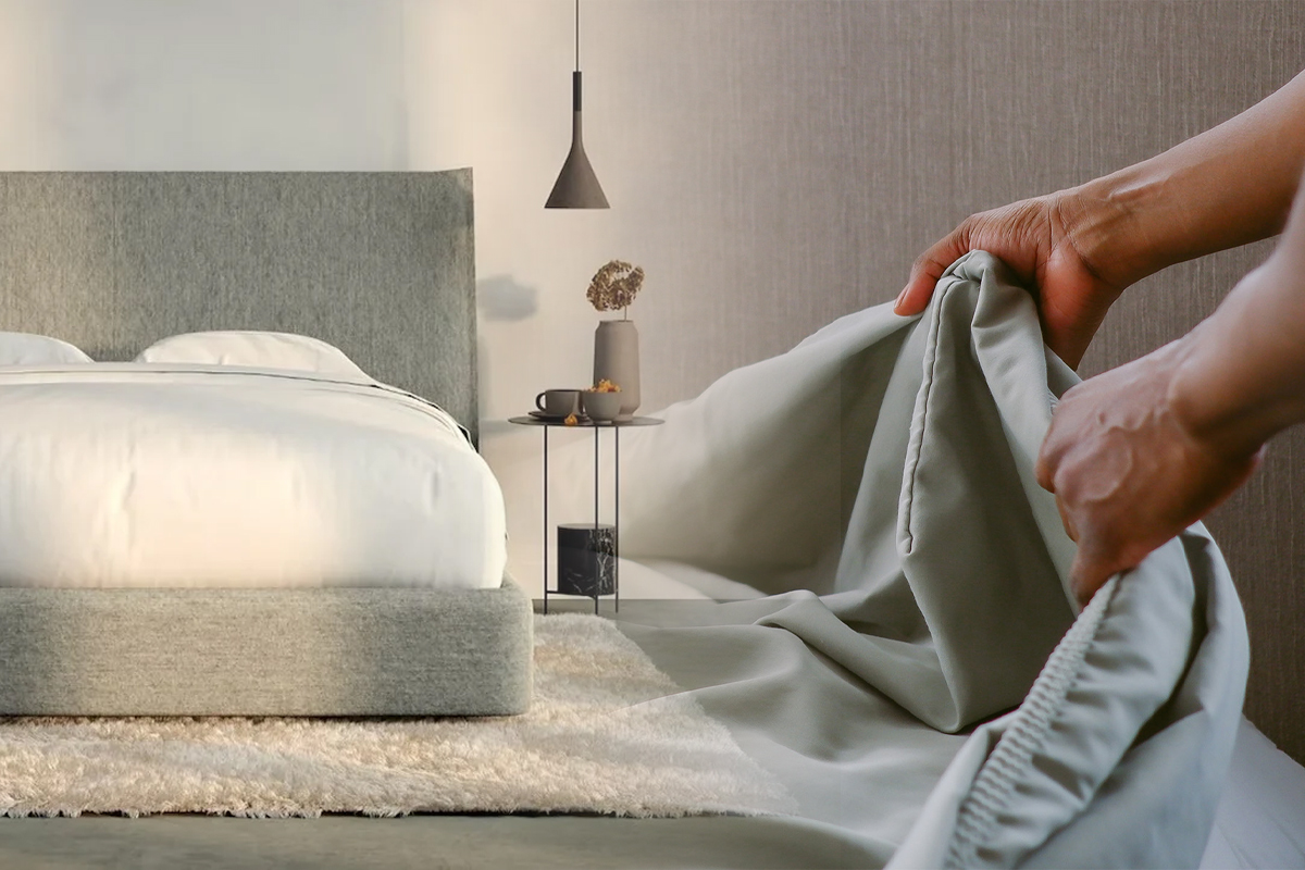 La cât timp se schimbă lenjeria de pat, de fapt. Multe persoane fac greșeala