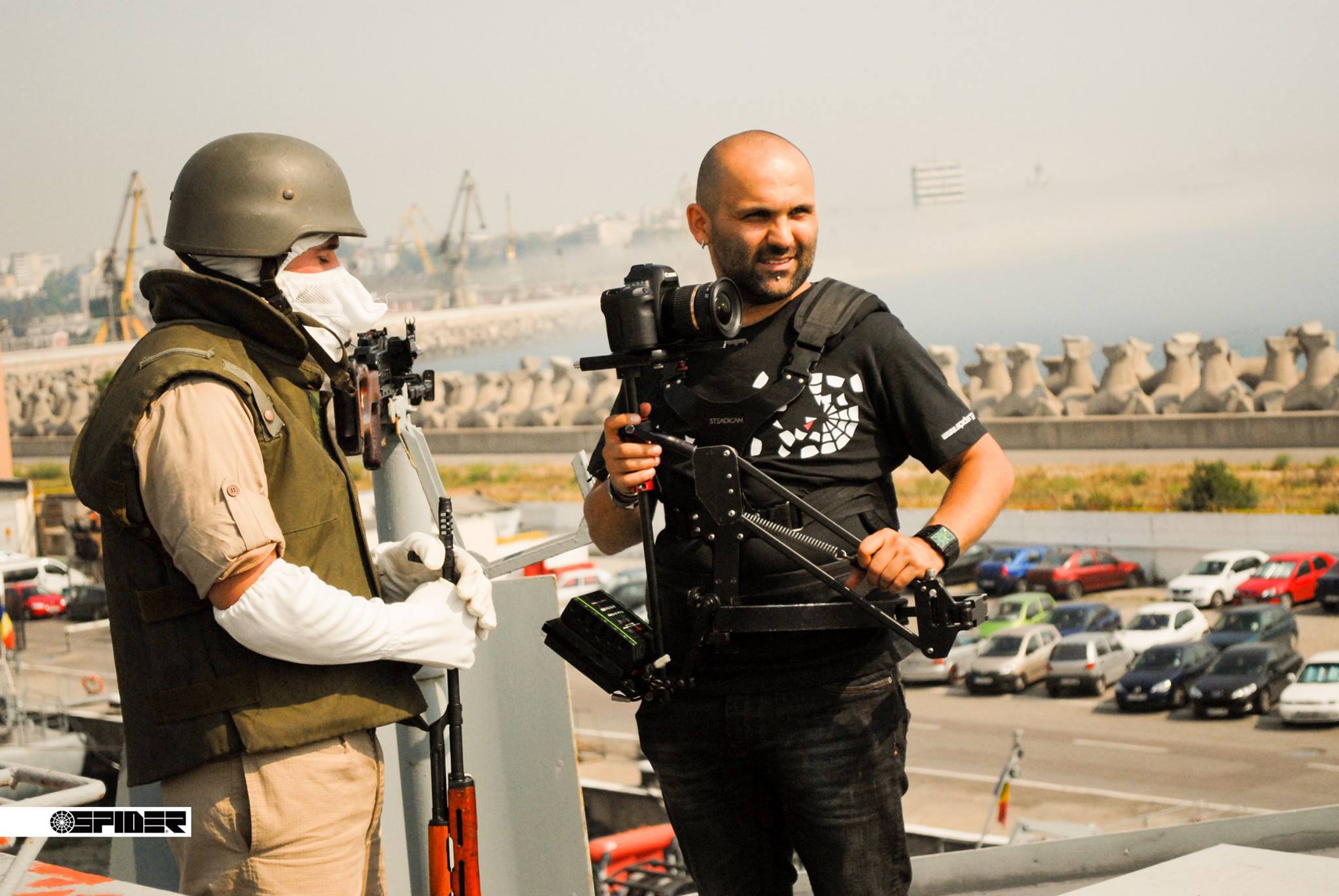 Marian Olteanu și regizorul Millo Simulov, detalii din culisele serialului Clanul