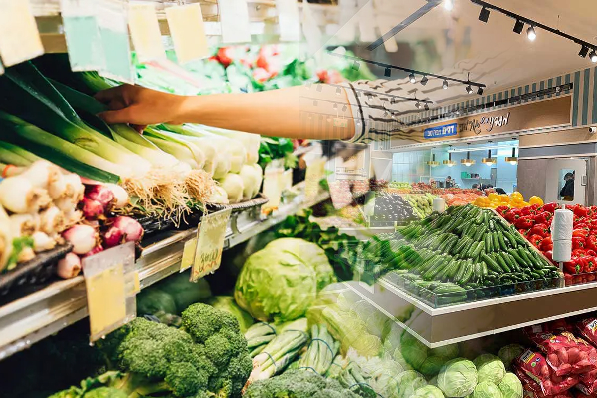 Motivul pentru care găsim rafturile cu legume și fructe la intrarea în supermarketuri din România