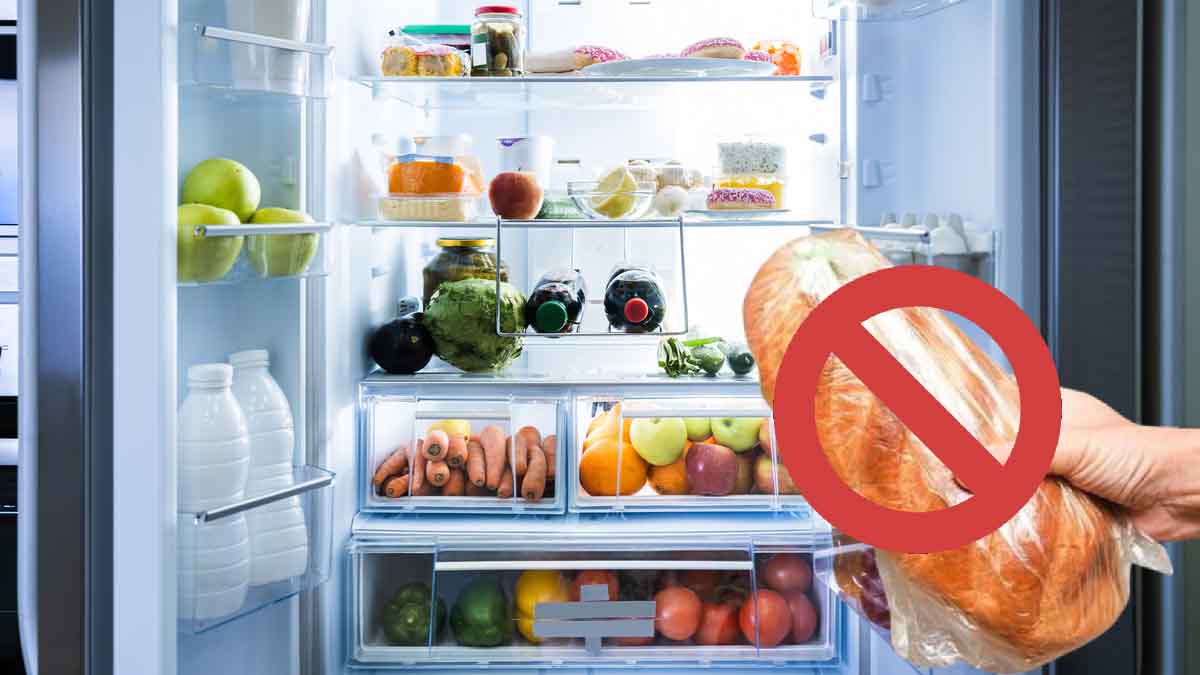 Pâinea nu se păstrează la frigider