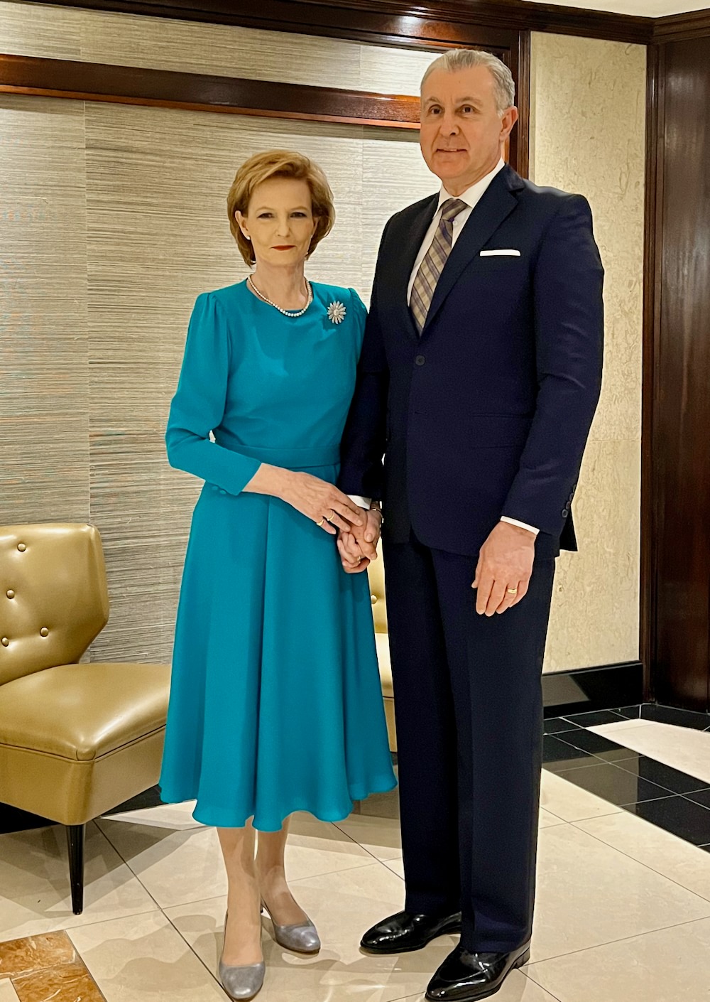 Principesa Margareta la recepția de la Buckingham 2