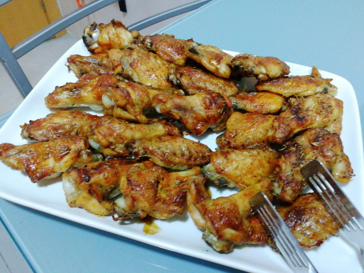 Refrigerarea aripioarelor de pui