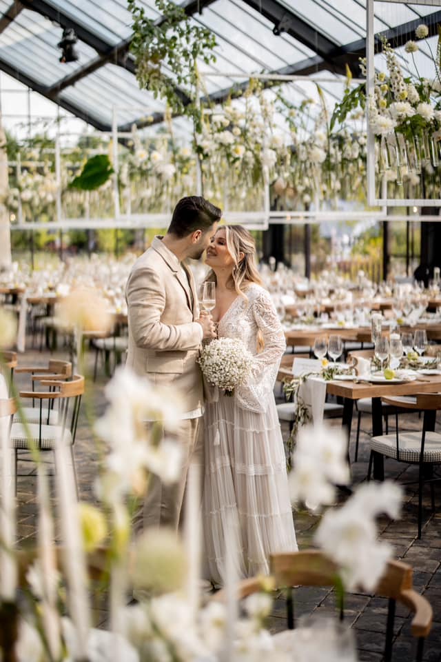 Smiley și Gina Pistol, imagini de la nuntă