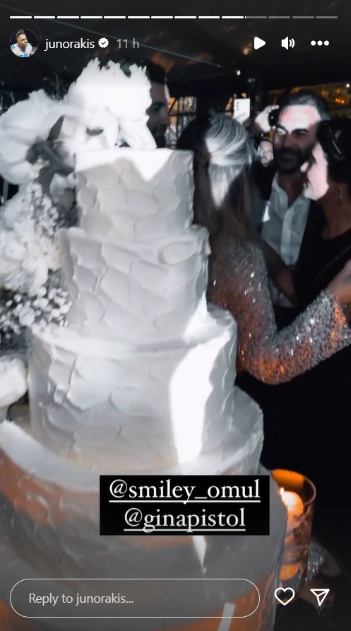 Ce mărturii inedite au avut Smiley și Gina Pistol la nuntă. Invitații au rămas suprinși când au găsit asta pe masă