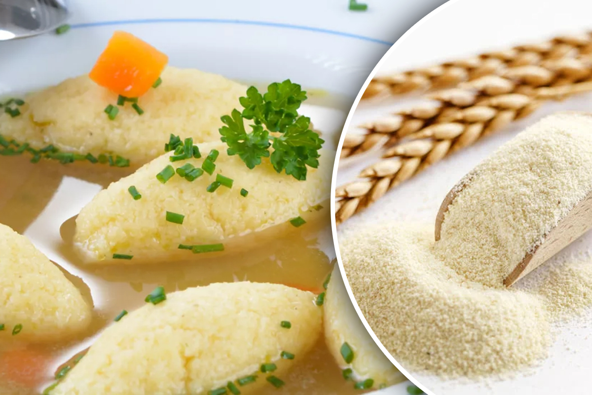 Câte linguri de griș se pun la găluște, de fapt, Multe gospodine greșesc, de asta ies tari