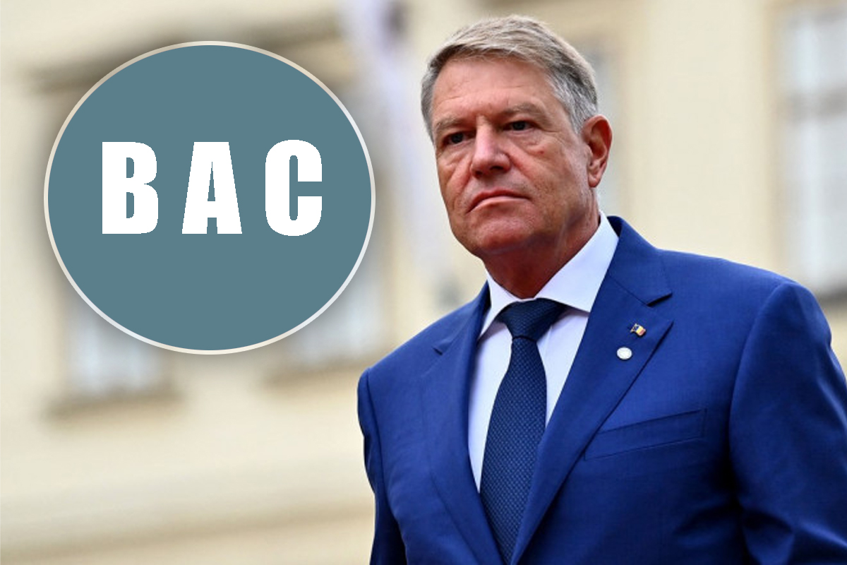 Ce note a luat Klaus Iohannis la BAC