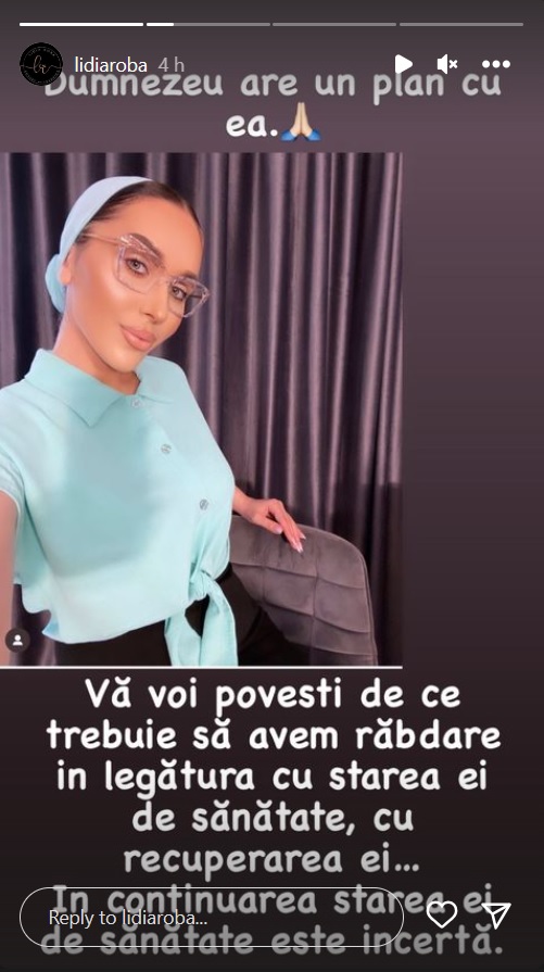 Cum se simte Dana Roba, la o săptămână de când se află internată în spital. Sora ei a dat ultimele vești