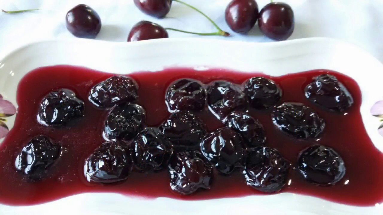 Dulceață de cireșe amare