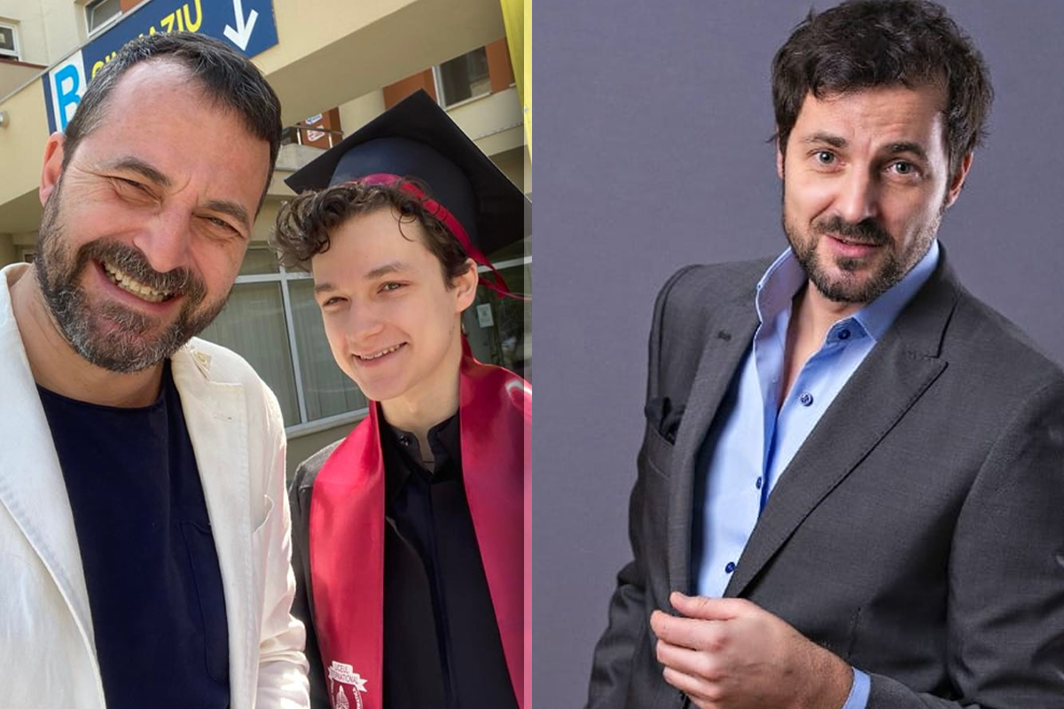 După ce a divorțat de soția care a plecat în India, Andrei Aradits spune cum se descurcă în rolul de tată singur
