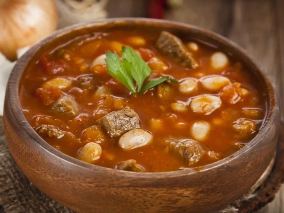 Fasole boabe cu afumătură