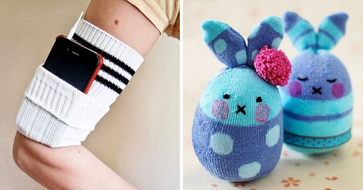 Idei de refolosire a șosetelor