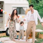 Lili Sandu și familia ei